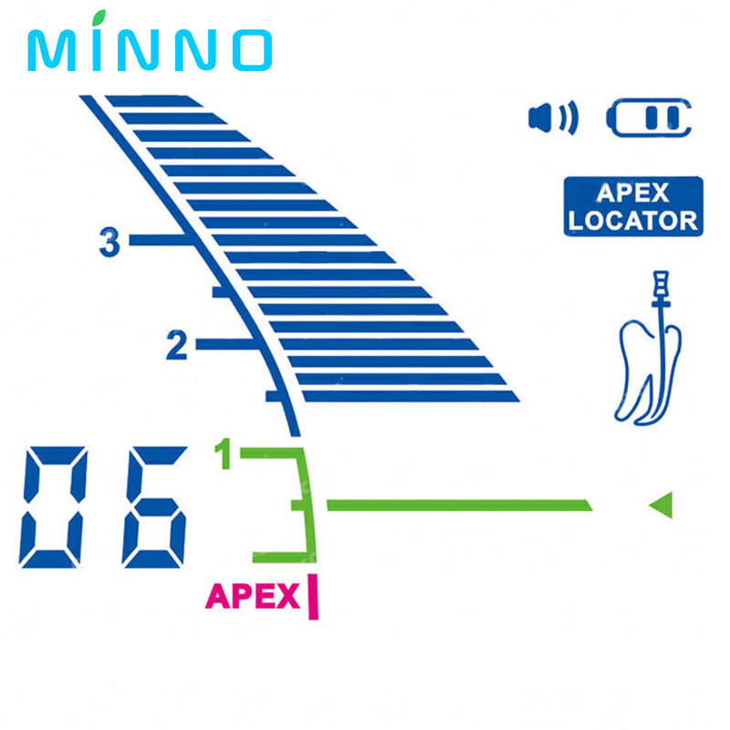 COXO এন্ডোডোন্টিক ডেন্টাল এপেক্স লোকেটর 7.4V 1000mAh C রুট এপেক্স লোকেটর