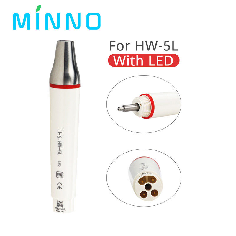 Dental Ultrasonic Piezo Scaler Handpiece HW-3H LED for SATELEC DTE EMS VRN ডেন্টাল আল্ট্রাসোনিক স্কেলার পান